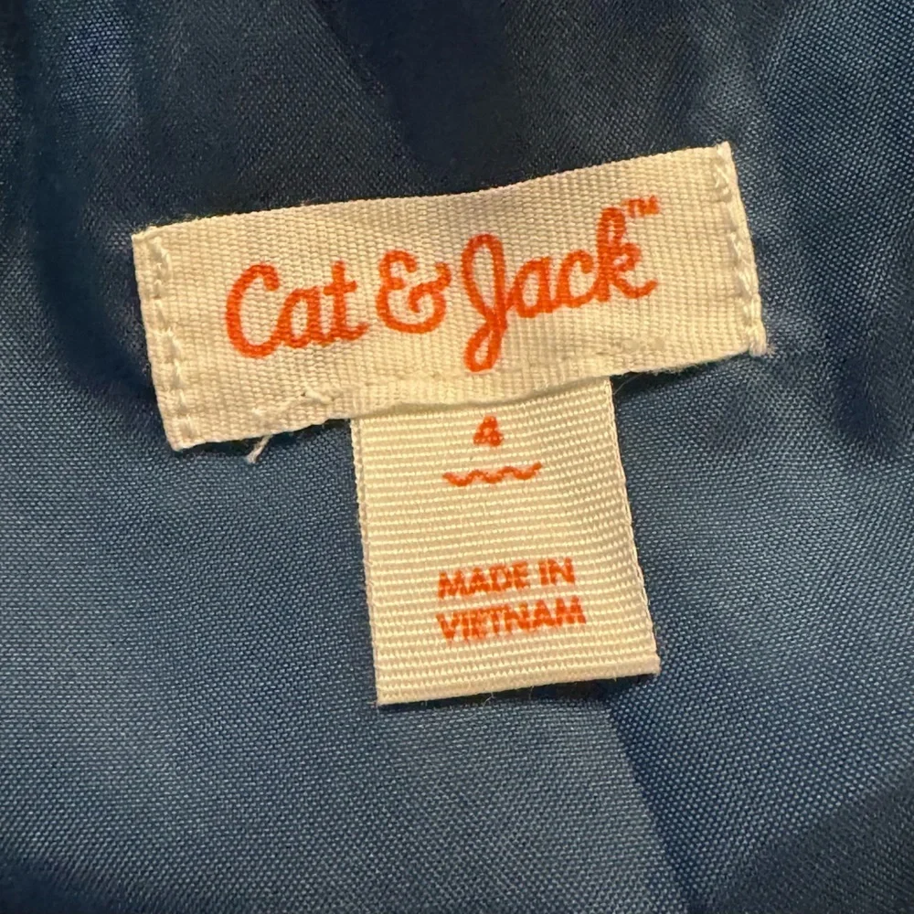 Classic Chambray Blazer By Cat & Jack- Blue - Size 4T